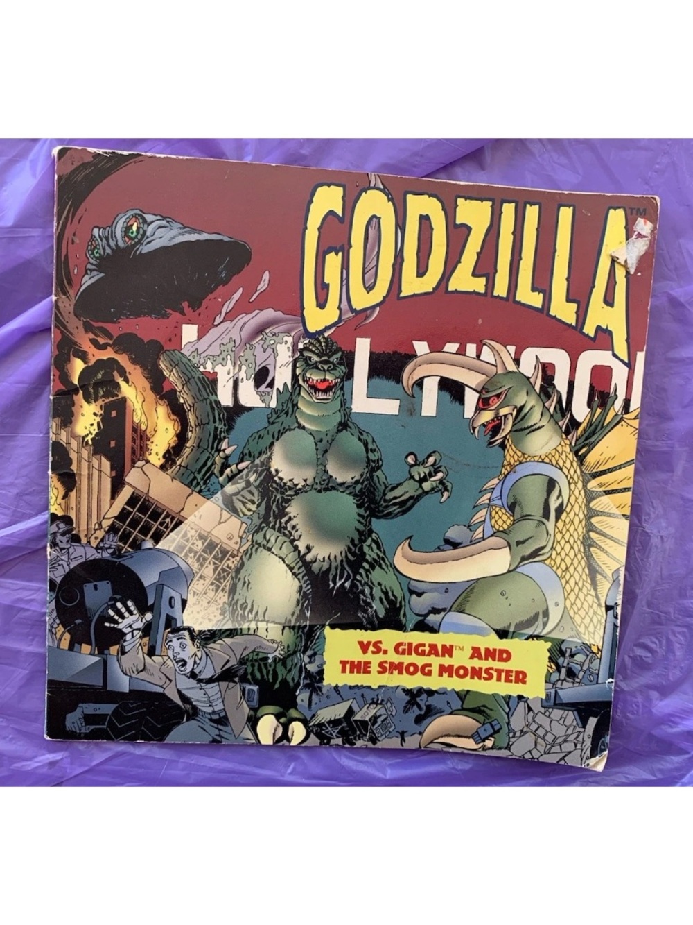 Comic Cover Art Kids Poster - Green